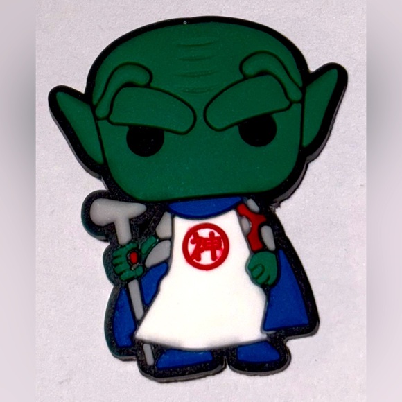 dragon ball z Accessories - (10 for $16) Dragon Ball Z Kami Funko Croc 🐊 Charm Jibbitz Shoe Charm